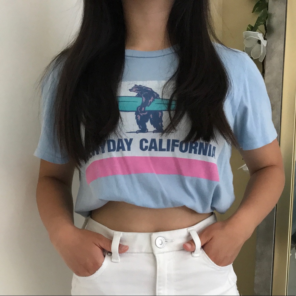 Blue California Graphic Tee